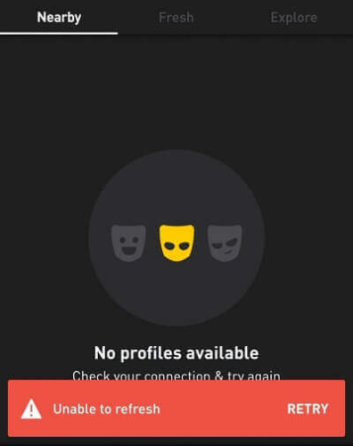 Grindr無法定位