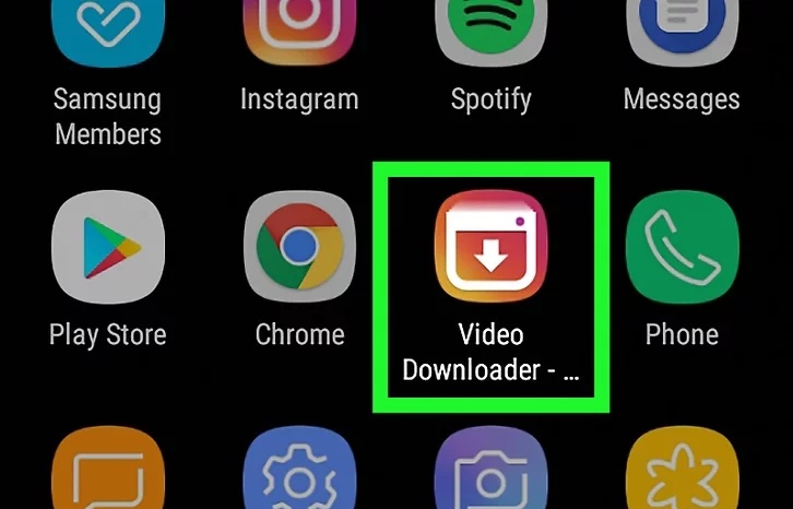 回到Video Downloader for Instagram應用程式去下載圖片