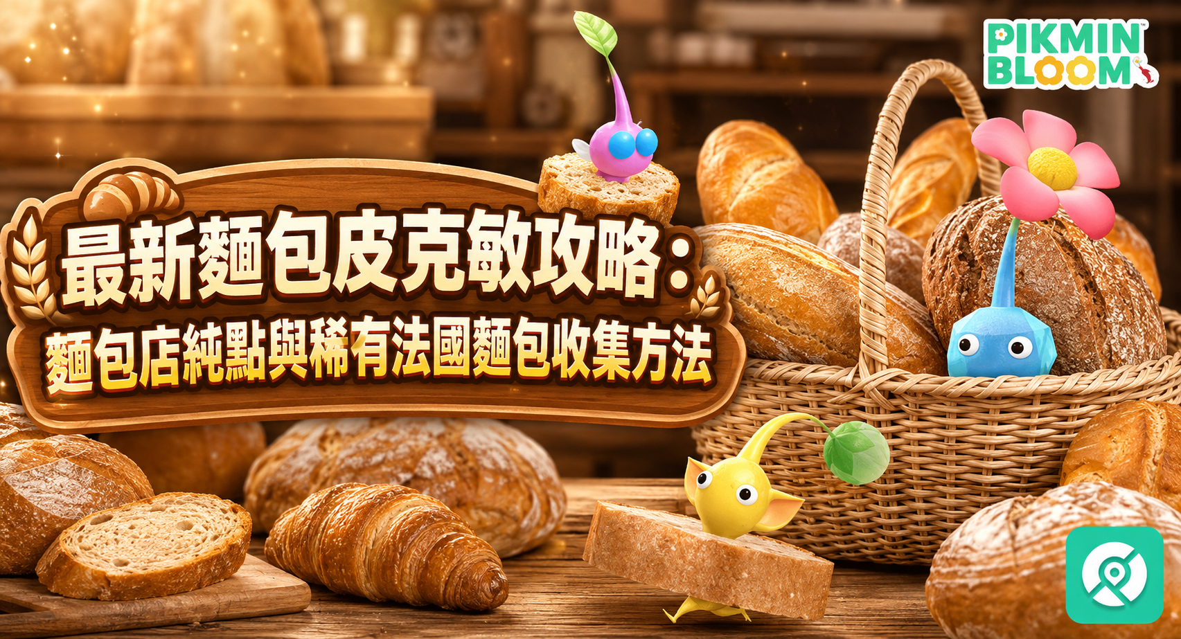 麵包店飾品皮克敏攻略