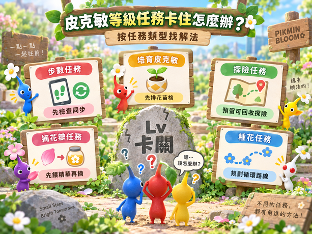 Pikmin Bloom 等級提升攻略