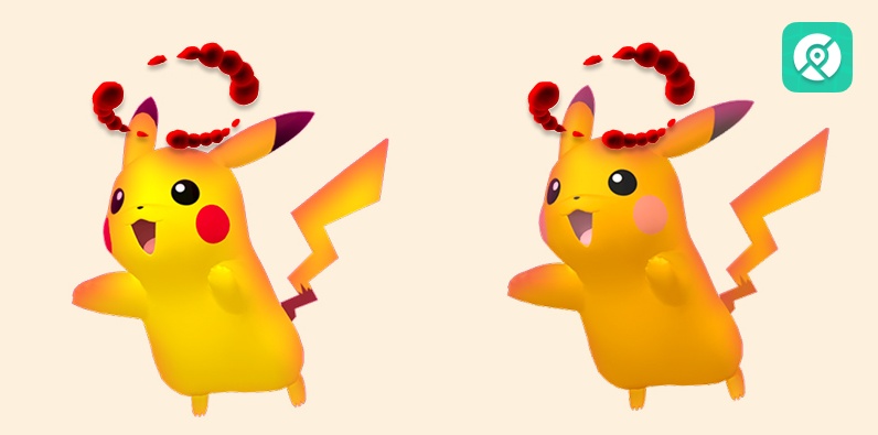 極巨化皮卡丘色違