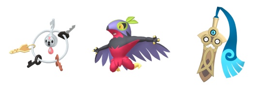 色鑰圈兒、異色摔角鷹人與異色獨劍鞘