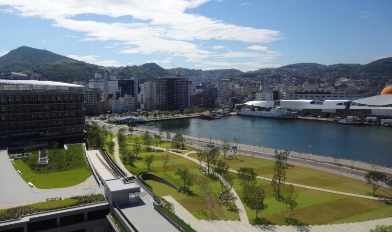 長崎漁港尾上地區防災綠地 