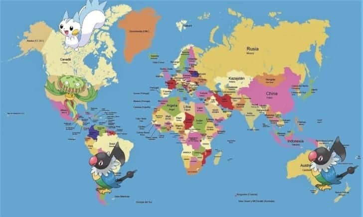 Pokemon GO地區限定寶可夢