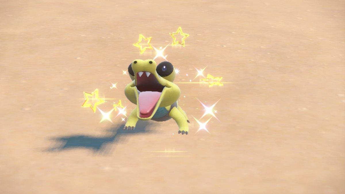 Pokémon GO 遊戲中的異色黑眼鱷
